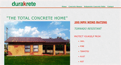 Desktop Screenshot of durakrete.com